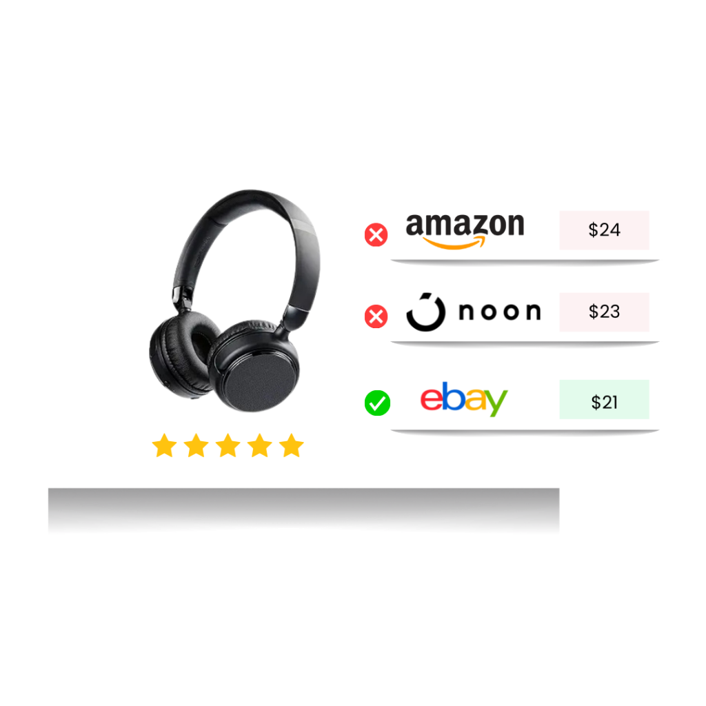 Product prices compare with other retailers